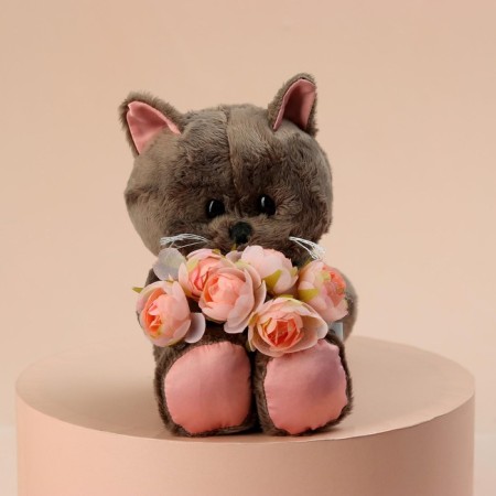 Soft toy "Charming Marta", cat, 25 cm-2