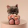 Soft toy "Charming Marta", cat, 25 cm