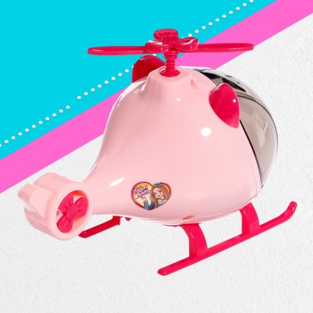 Game set "Fashion Journey" Helicopter, Doll, Accessories-6