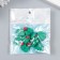 Decor for creativity plastic "God's cow on the sheet" 2x1.5 cm