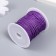 Contain cord on the bobbin "Bright violet" winding 10 m thick 3 mm 4.3x4.7x4.7 cm