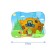 Developing puzzle "Teremok", 5 puzzles, 2 in 1
