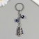 Keychain from the evil eye Metal "ship" 9.5 cm