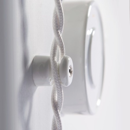 Retro cable of twisted w6452301, 20 m, 2x2.5, white color-2