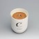 Aromatic candle "Home Fragrance", iris and sweets, white, 7x8 cm