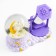 Sanding clock "Unicorn", souvenir, with backlight, 17 x 8.6 x 13 cm, mix