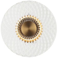 Wall lamp STILFORT 4011/05/01W Portu, 1x7W, LED, 280x280x280 mm, bronze color