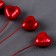 Set for decorating the cake "Heart", in a set of 8 pcs.