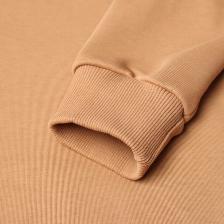 Women's costume (sweatshirt and trousers), beige color, size 46-7