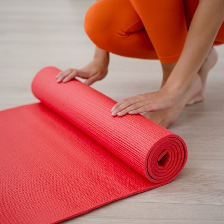 Sangh yoga rug, 173x61x0.6 cm, red color-7