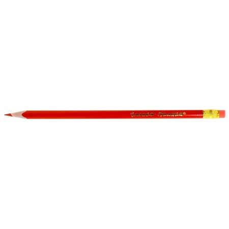 Pencils of 12 flowers "Kalyak-Malyak" washed, with an eraser, trihedral, plastic case-7