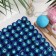 Soap roses white-blue, set 81 pcs