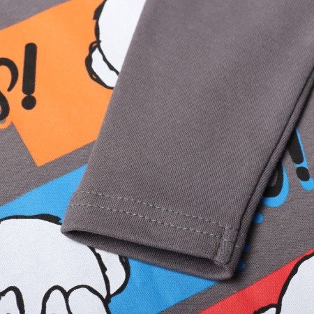 Turtleneck for boys, graphite color, height 86 cm-2