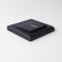 Single-valve switch with WL08-SW-1G-LED backlight, black color