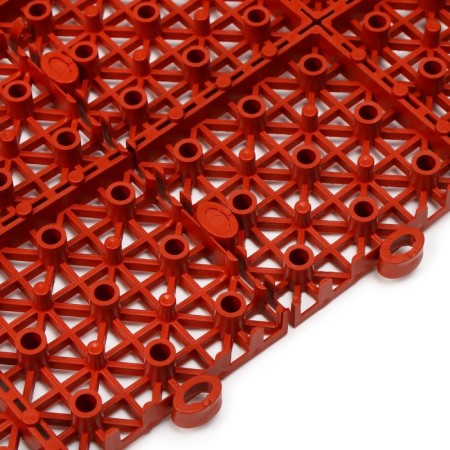 Modular coating, 30 × 30 × 1.1 cm, plastic, terracotta, 1 pc.-4