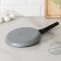 Pancake pan, d = 20 cm, plastic handle, anti -stick coating, light marble color