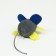 Vibrating toy, 6 cm, gray
