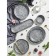 Porcelain dish for feeding Magistro Granit, 25.5 × 23 cm