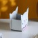 Kashpo wooden "cat" 12x15x7.6 cm mix