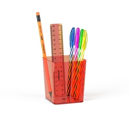 Set of desktop Erichkrause Base Neon, 6 objects, orange