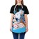 Apron of a kitchen with a photo print "Rabbit panikas", adjustable, size OS