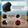 Modular helmet with two visors, size XXL (61), model-BLD-160E, black and blue