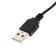USB Luazon USB, 4 ports with individual switches, black