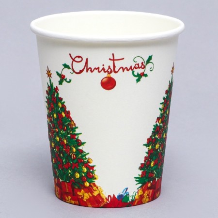 A glass of paper "New Year tree", a set of 6 pcs.-5