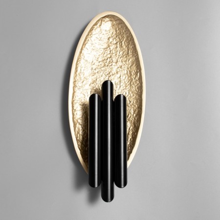 Sconces "organ" 3xg9 black 48x24x15cm-3