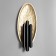 Sconces "organ" 3xg9 black 48x24x15cm