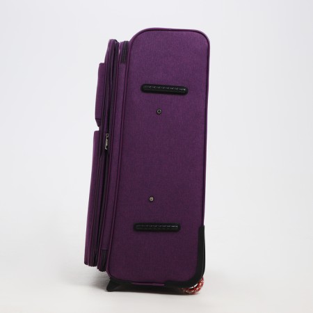 Big suitcase 28 ", a lightning department, code castle, 3 wheels, 2 external pockets, purple color-3