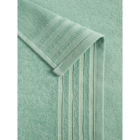 Terry towel Bio-Textiles, 380 gr, size 50x90 cm, green color-2