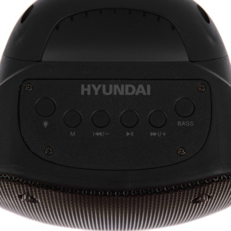 Portable column Hyundai H-PS1005, 20W, BT, Microsd, USB, AUX, FM, 1800 Mach, Black-2