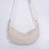 Bag bag, lightning department, adjustable belt, milk color