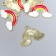 Decor for creativity metal, enamel "Rainbow in the clouds" 1.3x1.8 cm