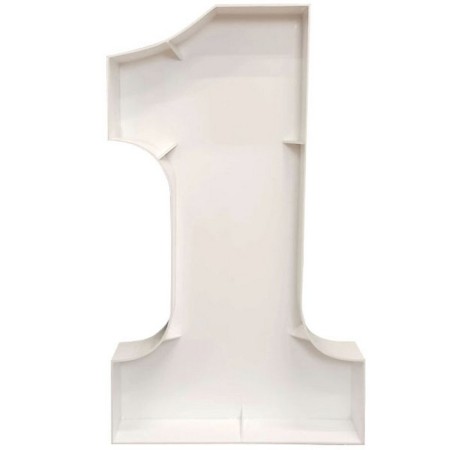 The frame for the aeromosae “number 1”, white, 100 cm, 1 pc.