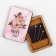 Magnetic needle "Peonies", 8 × 5.5 cm, pink color