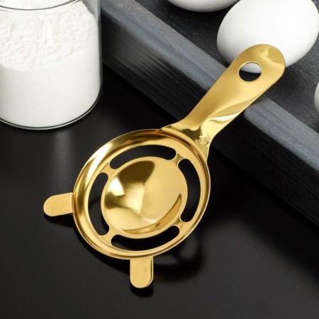 Eggs separator with goldie ears, gold color-3