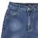 Jeans for girls, height 140 cm, blue color