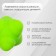 Ball for training the speed of the ONLYTOP reaction, the color is green
