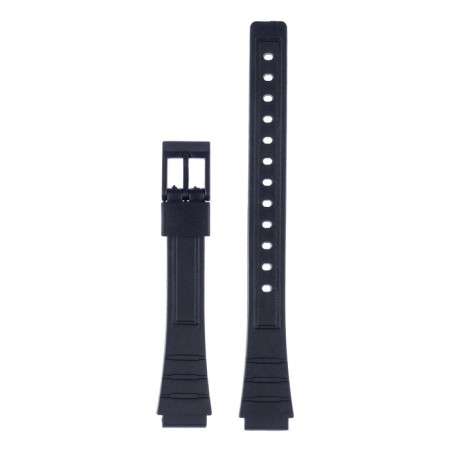 12 mm watch strap, black, 18 cm-1