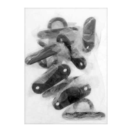 Tundra bracket for mounting cables 2.5 cm, black color-4