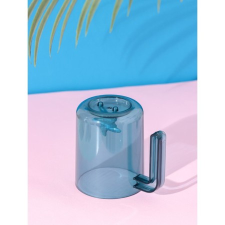 Mug Plastic Delalands "Star", 350 ml, turquoise color-2