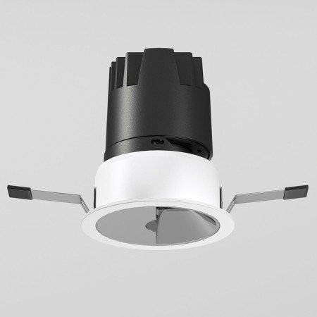 LED LED LED Elektrostandard, Inline, 83x83x98 mm, 10W, LED, 532LM, 4000K, Chromium color, white-2