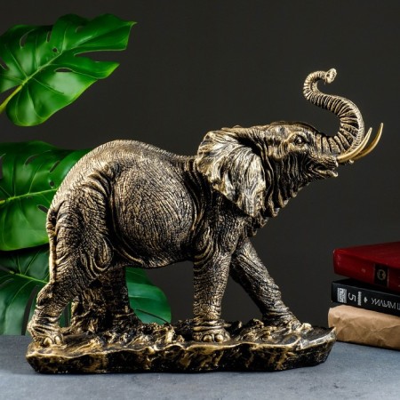 Figure "Elephant" Bronze, 43x18x35cm-1