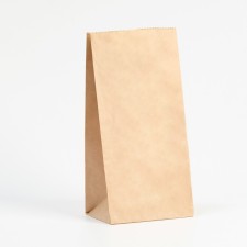 Paper Craft package, bearing, rectangular bottom, 12 x 8 x 24 cm, 50 g/m2