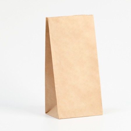 Paper Craft package, bearing, rectangular bottom, 12 x 8 x 24 cm, 50 g/m2