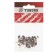 Decorative nails, 8x15 mm, color copper, in packaging 50 pcs