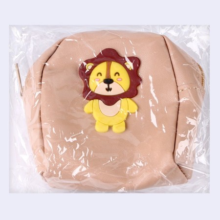 Bag for the doll "Leo", brown color-6