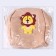 Bag for the doll "Leo", brown color